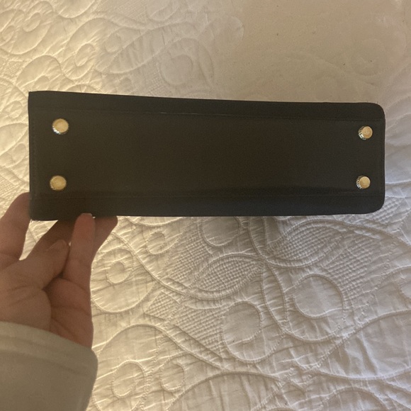 Barry Kieselstein blk leather and silk handbag - Picture 11 of 11